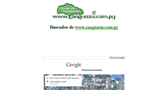 Desktop Screenshot of buscador.caaguazu.com.py